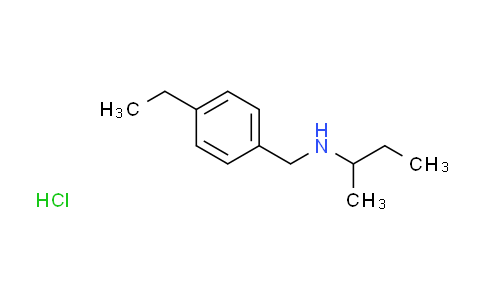 CAS No. 1049678-19-4, N-(4-ethylbenzyl)-2-butanamine hydrochloride