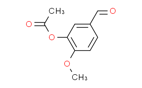 CAS No. 881-57-2, 5-formyl-2-methoxyphenyl acetate