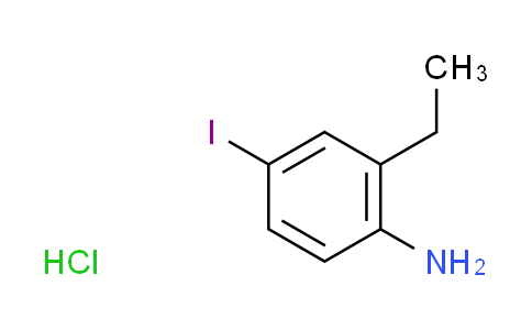 CAS No. 1609407-45-5, (2-ethyl-4-iodophenyl)amine hydrochloride