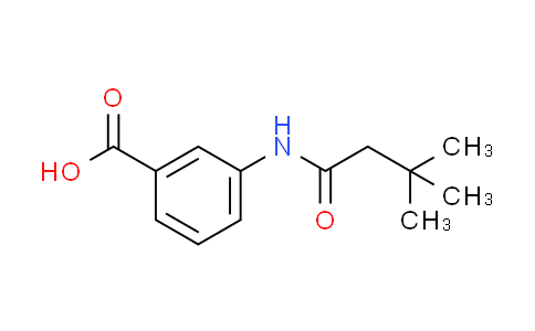CAS No. 915923-42-1, 3-[(3,3-dimethylbutanoyl)amino]benzoic acid