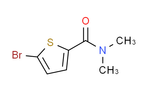 CAS No. 474711-51-8, 5-bromo-N,N-dimethyl-2-thiophenecarboxamide