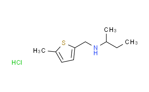 CAS No. 1049678-17-2, N-[(5-methyl-2-thienyl)methyl]-2-butanamine hydrochloride