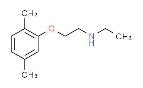 CAS No. 915921-73-2, 2-(2,5-dimethylphenoxy)-N-ethylethanamine
