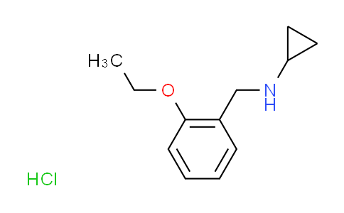 CAS No. 1050214-65-7, N-(2-ethoxybenzyl)cyclopropanamine hydrochloride