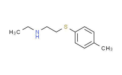 CAS No. 915923-48-7, N-ethyl-2-[(4-methylphenyl)thio]ethanamine