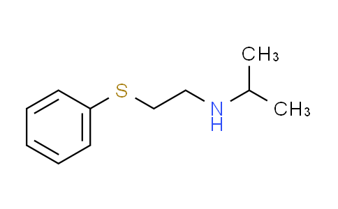 CAS No. 67747-26-6, N-[2-(phenylthio)ethyl]-2-propanamine
