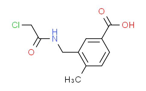 CAS No. 727673-69-0, 3-{[(chloroacetyl)amino]methyl}-4-methylbenzoic acid