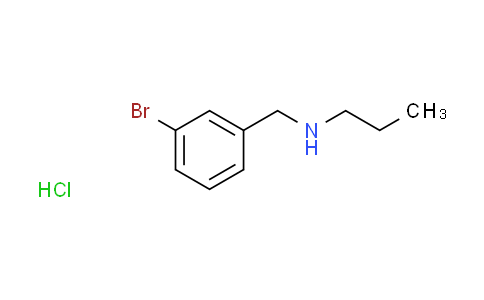 CAS No. 90389-54-1, N-(3-bromobenzyl)-1-propanamine hydrochloride