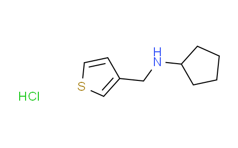 CAS No. 1049713-27-0, N-(3-thienylmethyl)cyclopentanamine hydrochloride