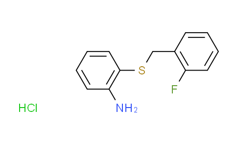 CAS No. 1049757-19-8, {2-[(2-fluorobenzyl)thio]phenyl}amine hydrochloride