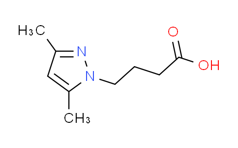 CAS No. 890593-72-3, 4-(3,5-dimethyl-1H-pyrazol-1-yl)butanoic acid