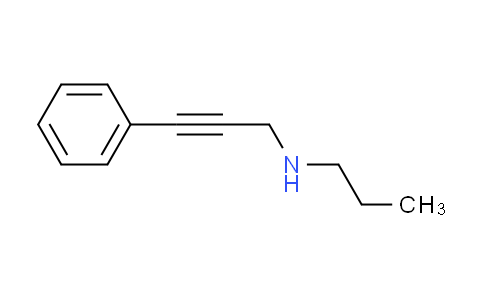 CAS No. 889949-70-6, (3-phenyl-2-propyn-1-yl)propylamine