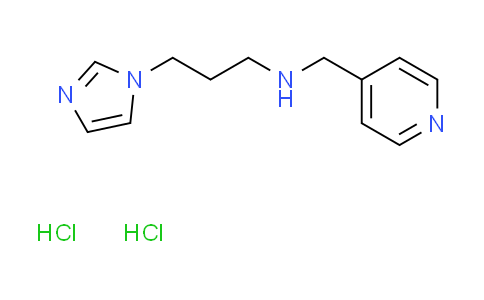 CAS No. 1426142-86-0, [3-(1H-imidazol-1-yl)propyl](4-pyridinylmethyl)amine dihydrochloride