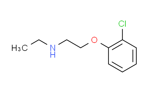 CAS No. 915921-75-4, 2-(2-chlorophenoxy)-N-ethylethanamine