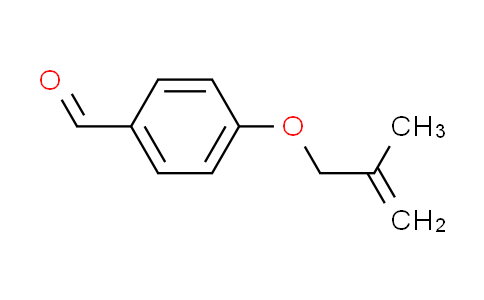 CAS No. 38002-91-4, 4-[(2-methyl-2-propen-1-yl)oxy]benzaldehyde