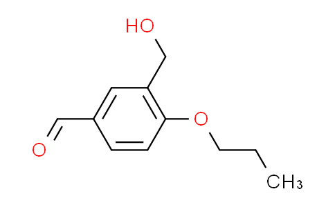 CAS No. 915921-81-2, 3-(hydroxymethyl)-4-propoxybenzaldehyde