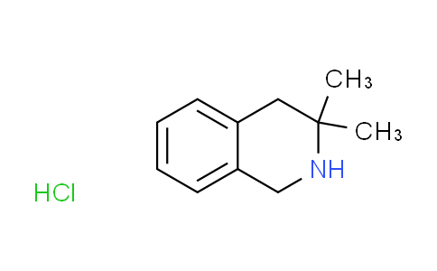CAS No. 153396-85-1, 3,3-dimethyl-1,2,3,4-tetrahydroisoquinoline hydrochloride