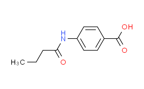 CAS No. 99855-49-9, 4-(butyrylamino)benzoic acid