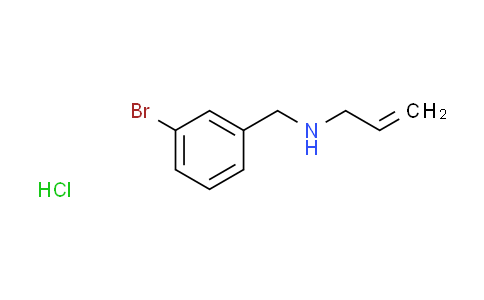 CAS No. 1049678-39-8, N-(3-bromobenzyl)-2-propen-1-amine hydrochloride