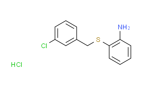 CAS No. 1049756-96-8, {2-[(3-chlorobenzyl)thio]phenyl}amine hydrochloride