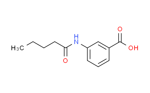 CAS No. 174482-77-0, 3-(pentanoylamino)benzoic acid