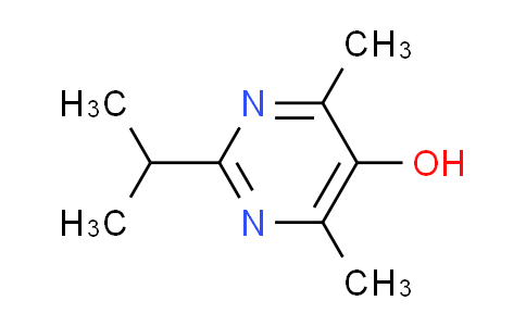 CAS No. 88070-33-1, 2-isopropyl-4,6-dimethyl-5-pyrimidinol