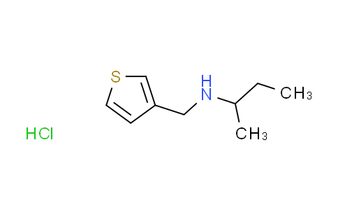 CAS No. 1049713-37-2, N-(3-thienylmethyl)-2-butanamine hydrochloride