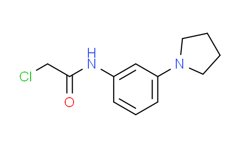 CAS No. 915921-99-2, 2-chloro-N-[3-(1-pyrrolidinyl)phenyl]acetamide