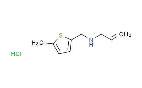 CAS No. 1049678-38-7, N-[(5-methyl-2-thienyl)methyl]-2-propen-1-amine hydrochloride