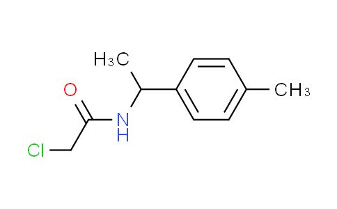 CAS No. 91131-04-3, 2-chloro-N-[1-(4-methylphenyl)ethyl]acetamide