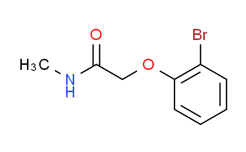 CAS No. 863411-69-2, 2-(2-bromophenoxy)-N-methylacetamide