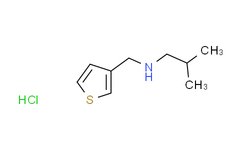 CAS No. 1158410-58-2, 2-methyl-N-(3-thienylmethyl)-1-propanamine hydrochloride