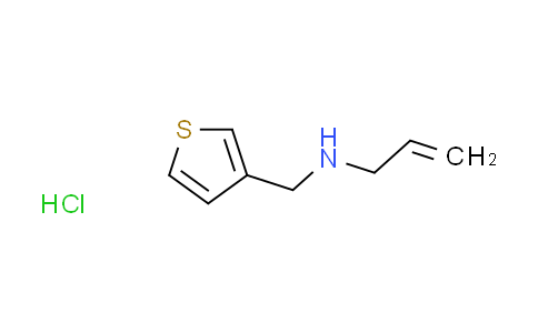 CAS No. 1049713-41-8, N-(3-thienylmethyl)-2-propen-1-amine hydrochloride