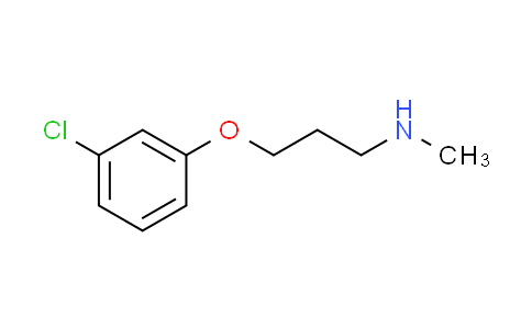 CAS No. 361395-22-4, 3-(3-chlorophenoxy)-N-methyl-1-propanamine