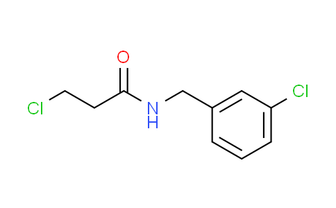 CAS No. 103040-54-6, 3-chloro-N-(3-chlorobenzyl)propanamide