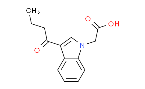 CAS No. 892676-98-1, (3-butyryl-1H-indol-1-yl)acetic acid