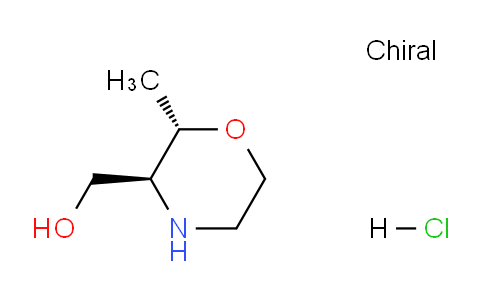 CAS No. 1881275-87-1, ((2S,3S)-2-Methylmorpholin-3-yl)methanol hydrochloride