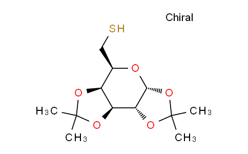 CAS No. 16714-07-1, ((3AR,5S,5aR,8aS,8bR)-2,2,7,7-tetramethyltetrahydro-3aH-bis([1,3]dioxolo)[4,5-b:4',5'-d]pyran-5-yl)methanethiol