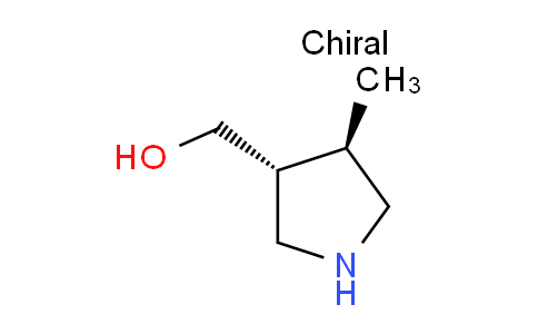 CAS No. 942618-25-9, ((3R,4R)-4-Methylpyrrolidin-3-yl)methanol