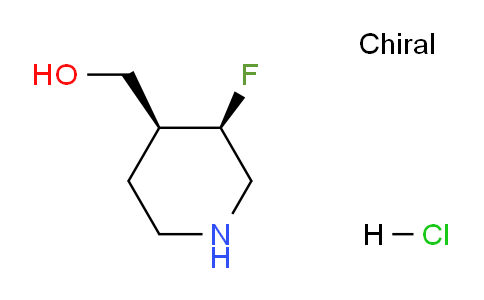 CAS No. 1523541-81-2, ((3R,4S)-3-Fluoropiperidin-4-yl)methanol hydrochloride