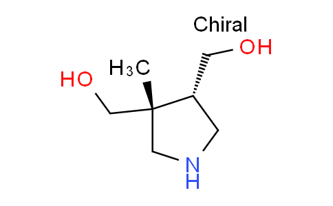 CAS No. 1186647-99-3, ((3R,4S)-3-Methylpyrrolidine-3,4-diyl)dimethanol