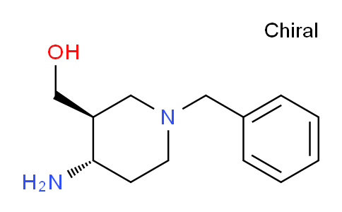 CAS No. 1177198-30-9, ((3S,4S)-4-Amino-1-benzylpiperidin-3-yl)methanol