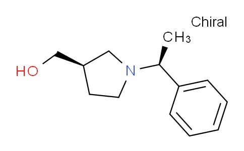CAS No. 1821707-09-8, ((R)-1-((S)-1-Phenylethyl)pyrrolidin-3-yl)methanol