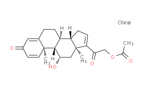 CAS No. 3044-42-6, (11b)-21-(Acetyloxy)-11-hydroxypregna-1,4,16-triene-3,20-dione