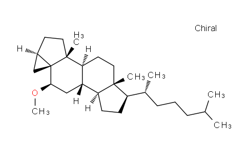 CAS No. 2867-93-8, (1AR,3aR,3bS,5aR,6R,8aS,8bS,10R,10aR)-10-methoxy-3a,5a-dimethyl-6-((R)-6-methylheptan-2-yl)hexadecahydrocyclopenta[a]cyclopropa[2,3]cyclopenta[1,2-f]naphthalene