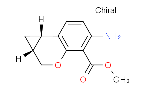 CAS No. 1412976-22-7, (1AR,7bS)-methyl 5-amino-1,1a,2,7b-tetrahydrocyclopropa[c]chromene-4-carboxylate