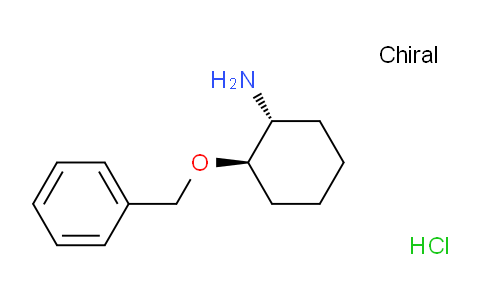 CAS No. 1010811-75-2, (1R,2R)-2-(Benzyloxy)cyclohexanamine hydrochloride