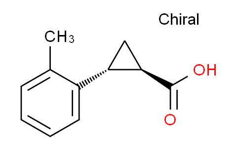 CAS No. 705250-88-0, (1R,2R)-2-(o-Tolyl)cyclopropanecarboxylic acid
