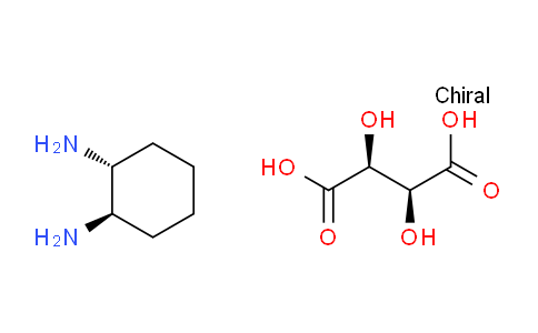 CAS No. 116407-32-0, (1R,2R)-Cyclohexane-1,2-diamine (2S,3S)-2,3-dihydroxysuccinate