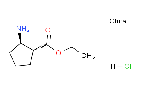 CAS No. 311341-93-2, (1R,2R)-Ethyl 2-aminocyclopentanecarboxylate hydrochloride